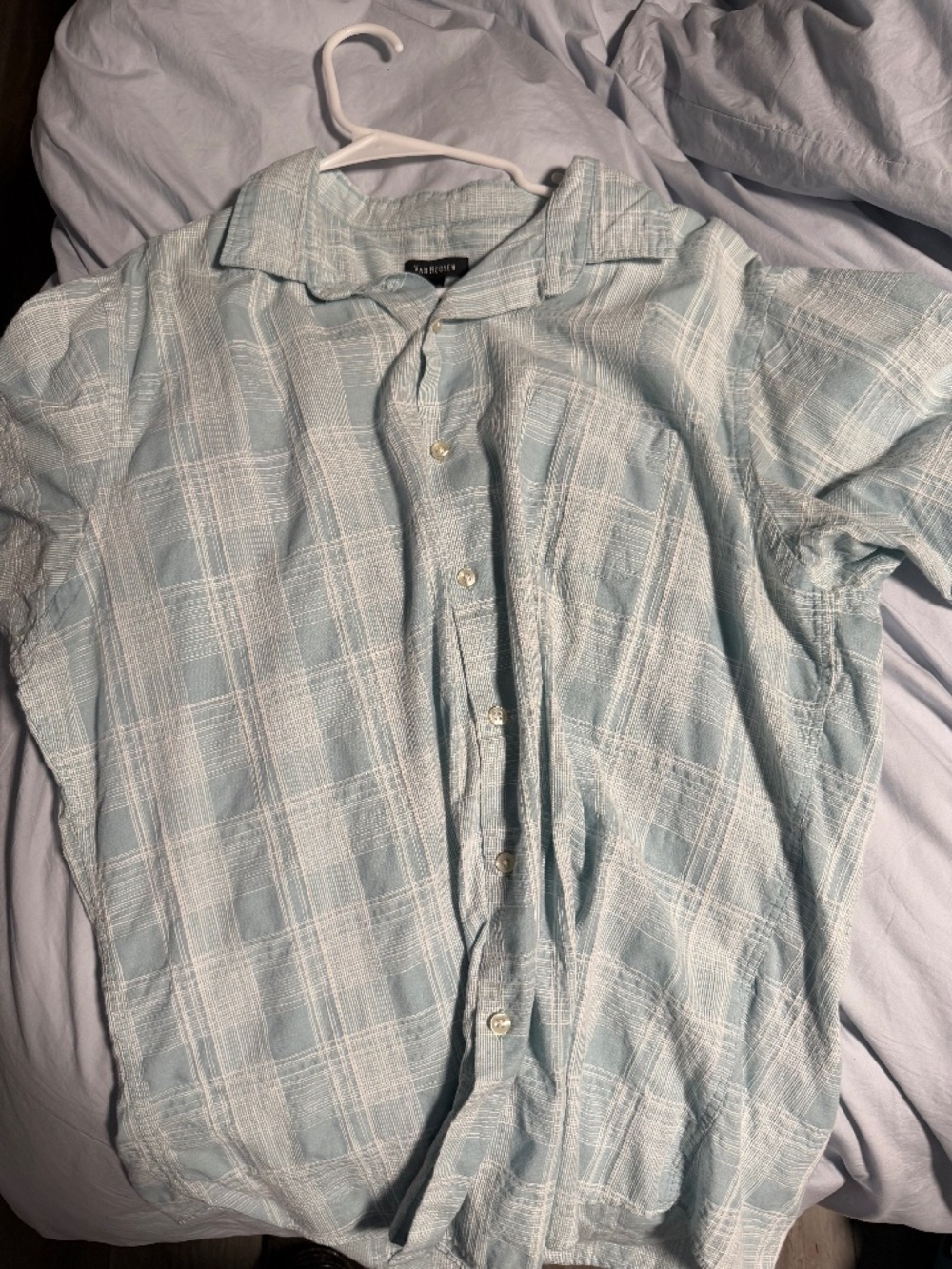 Van Heusen button down short sleeve shirt